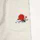EVA-01 Flower Embroidery Sweat Pants (NATURAL)