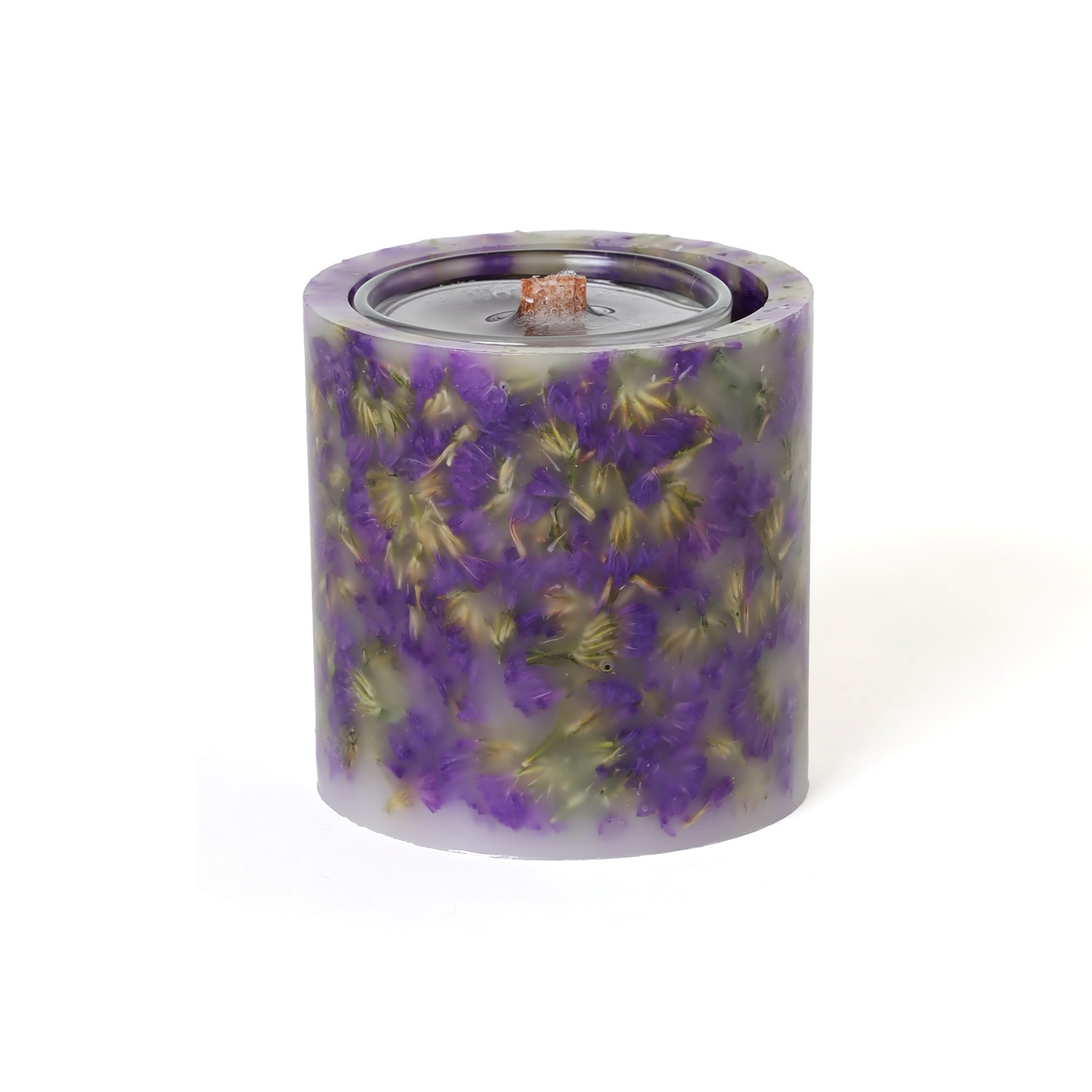 EVANGELION Flower Aroma CandleTakibiby soliPURPLE