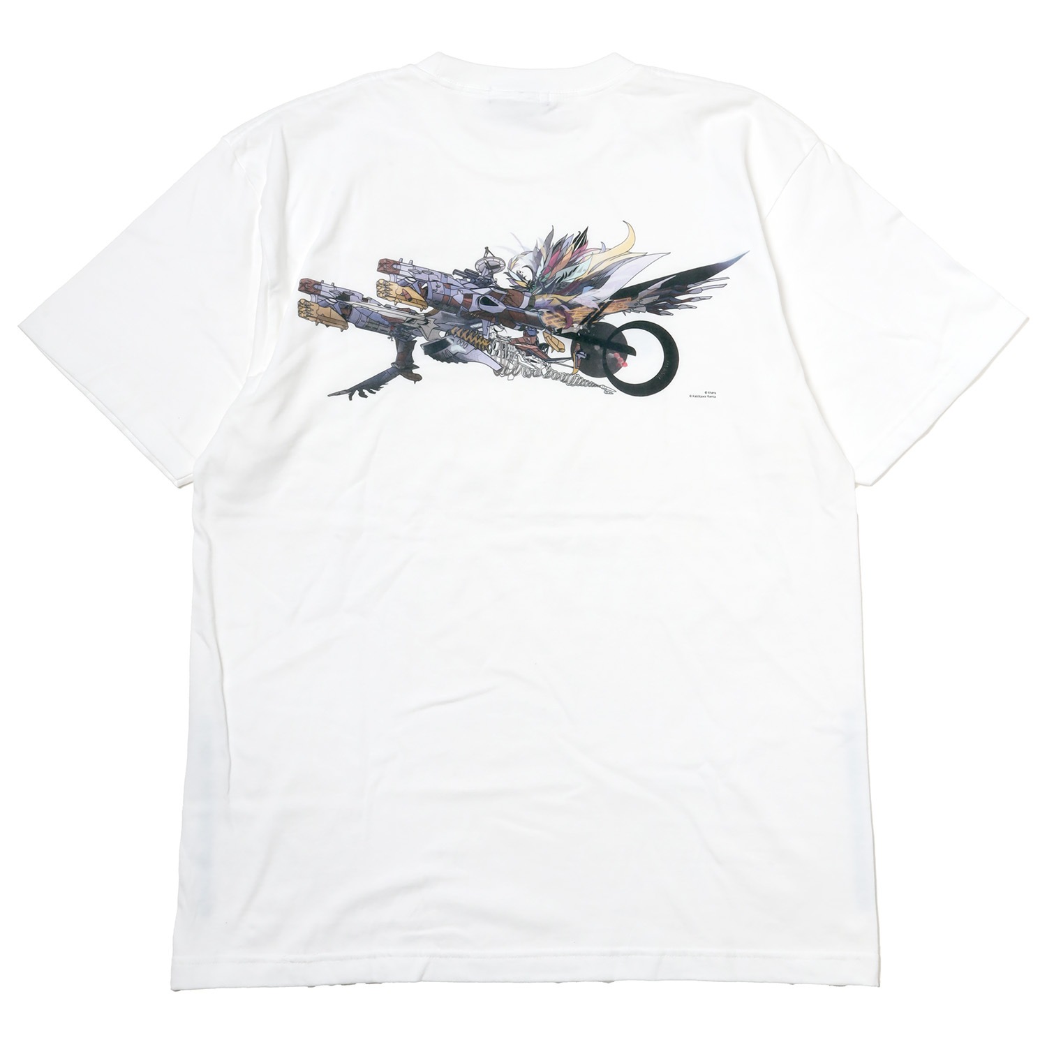 Abstract EVANGELION T-Shirt β（KENTA KAKIKAWA）（WHITE（AAAヴンダー））