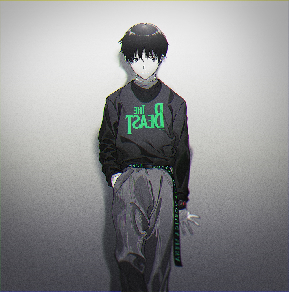 THE BEAST BIG Sweat（BLACK×GREEN）