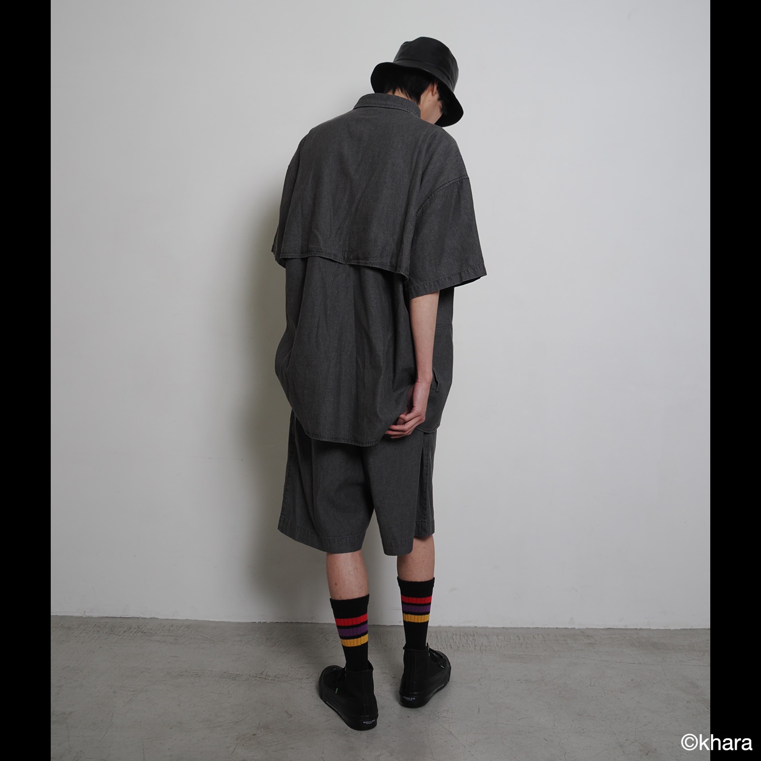 NERV SUMMER DENIM SUIT（BLACK）