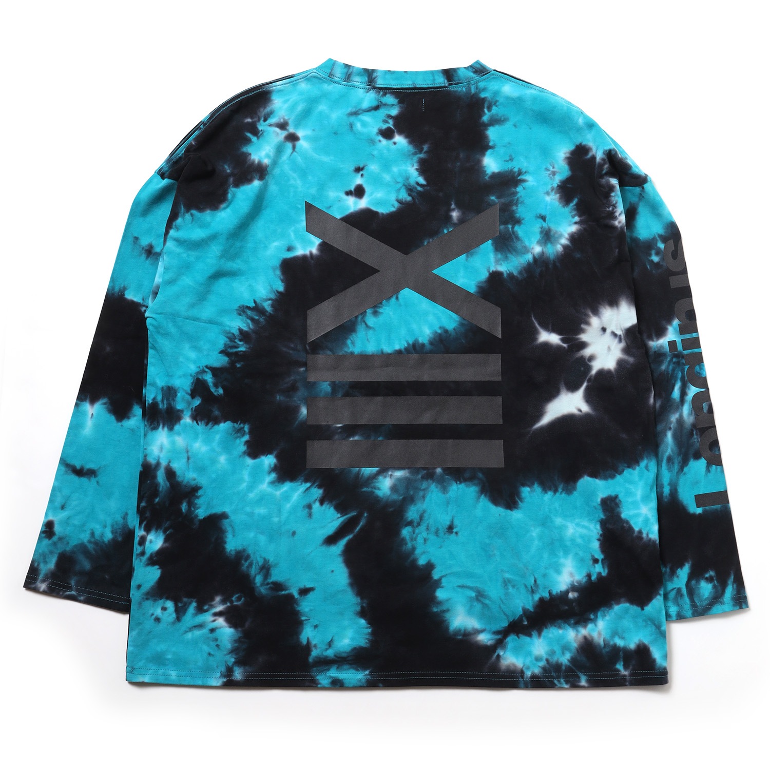 EVANGELION XIII Tie Dye Cutsew (BLACK×BLUE)