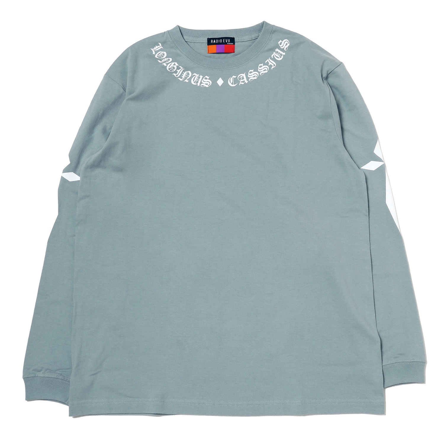 LONGINUS・CASSIUS BLACKLETTER Cutsew (SMOKY GREEN×WHITE)