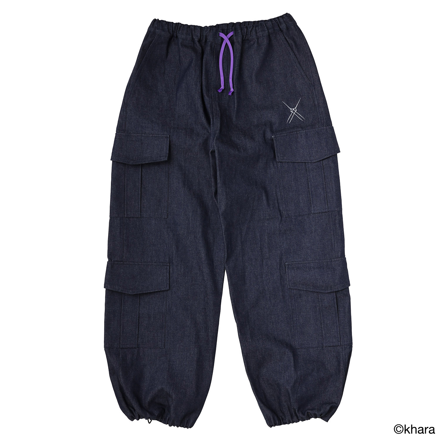 LONGINUS DENIM CARGO PANTS（INDIGO）