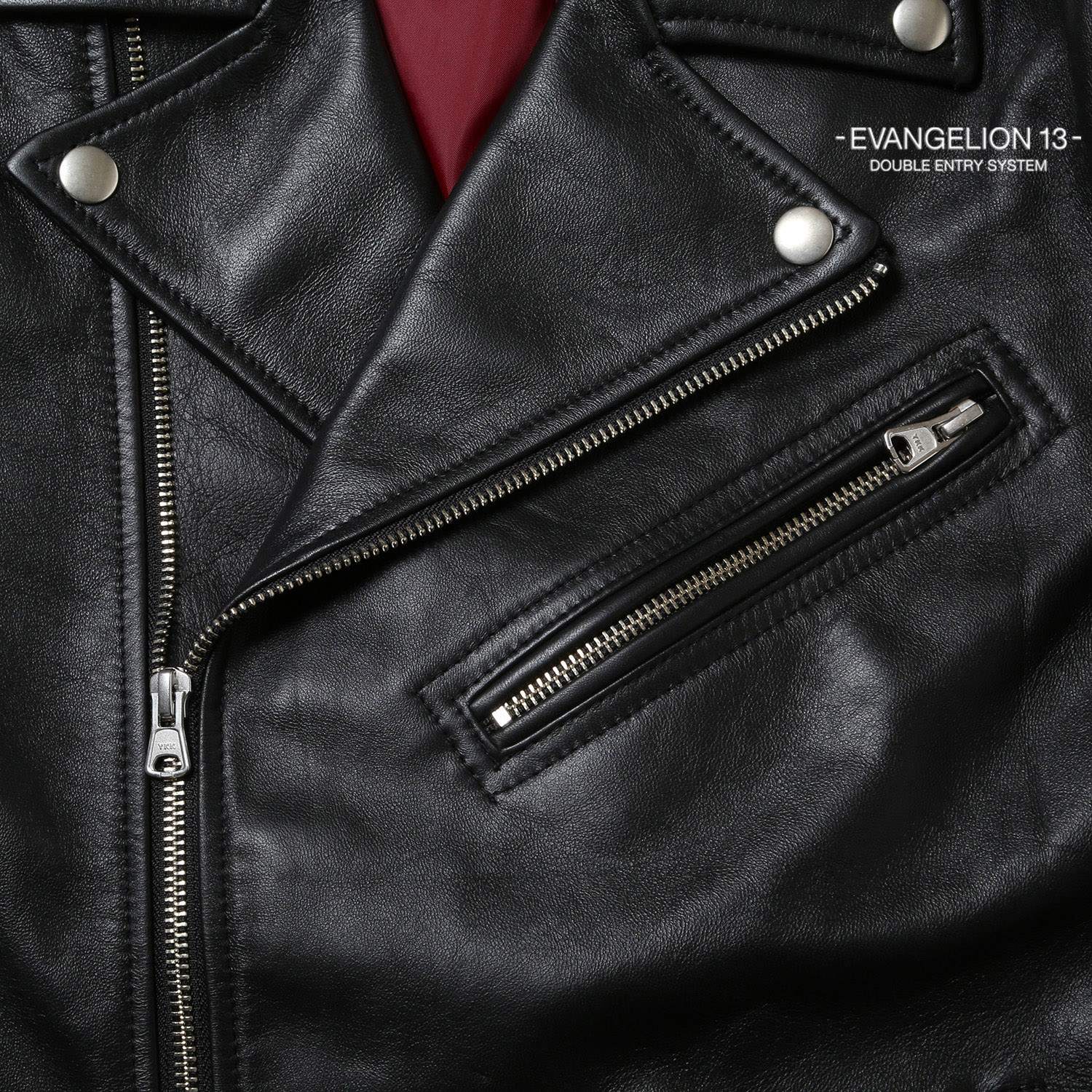 EVANGELION XIII Leather Riders Jacket