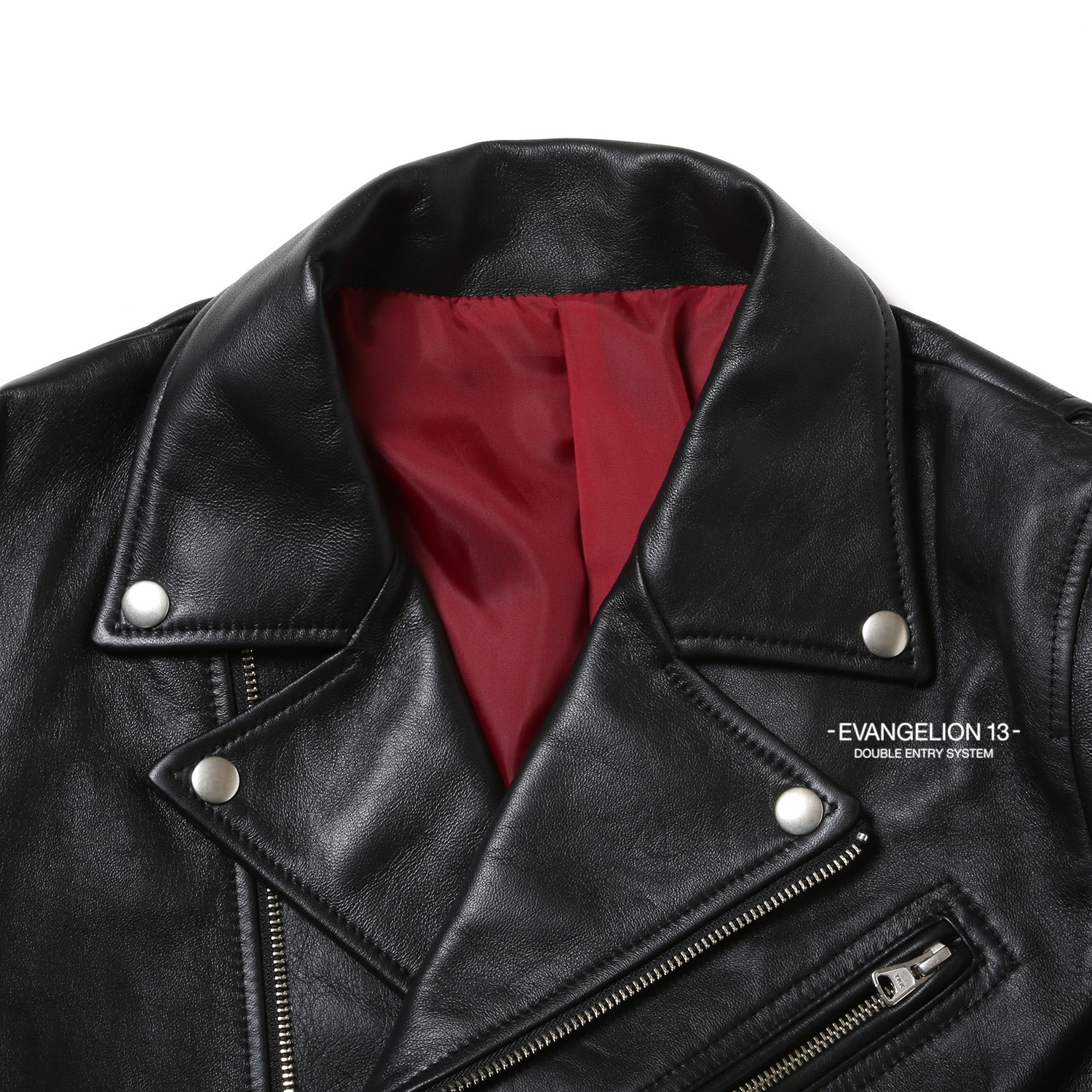 EVANGELION XIII Leather Riders Jacket