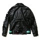 EVANGELION XIII Leather Riders Jacket