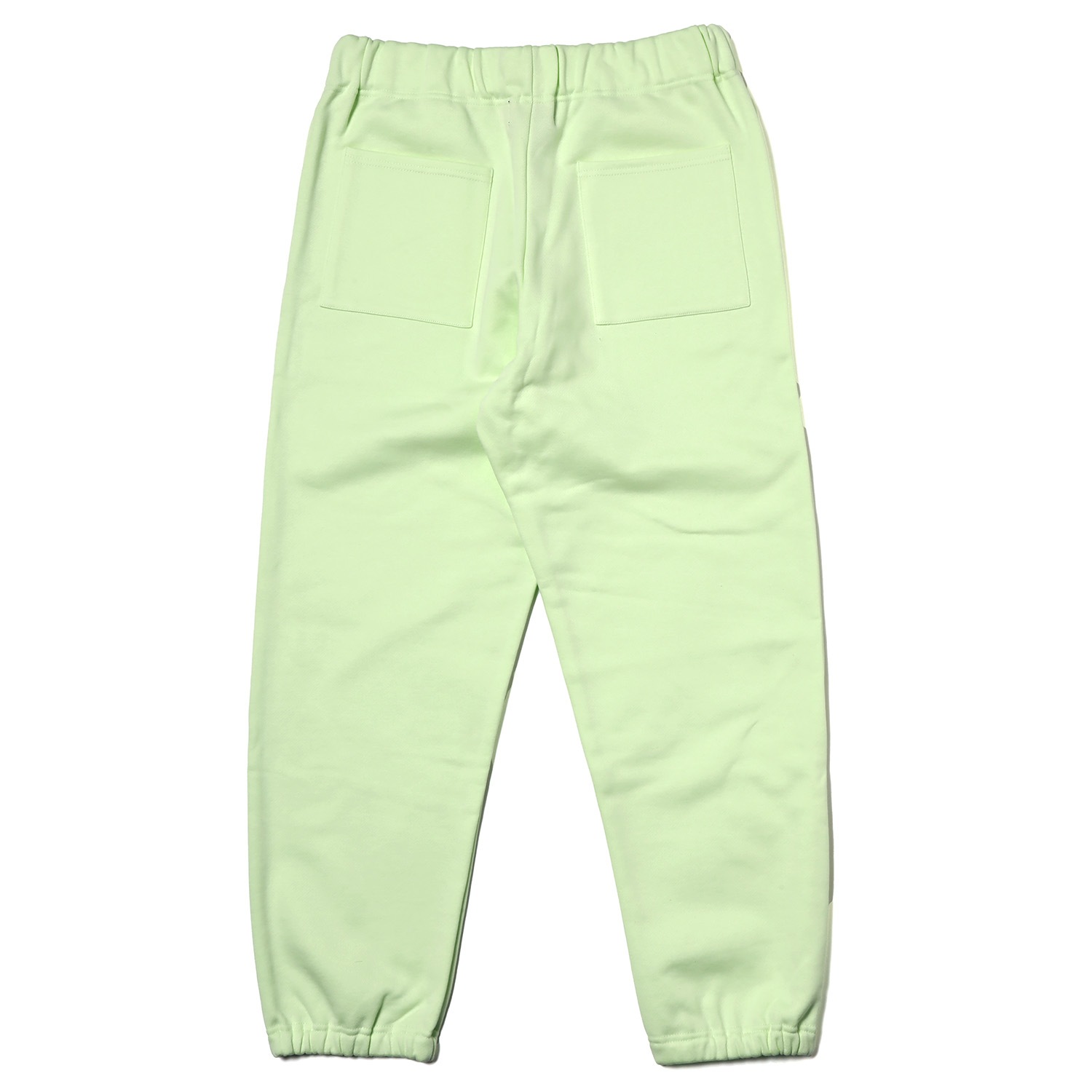 EVA-01 Flower Embroidery Sweat Pants (YELLOW)