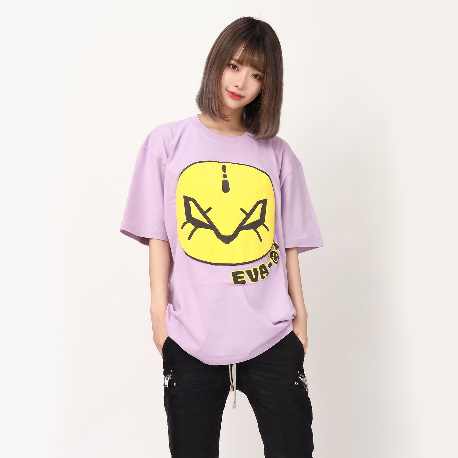 EVA-01 FACE T-Shirt (PURPLE)