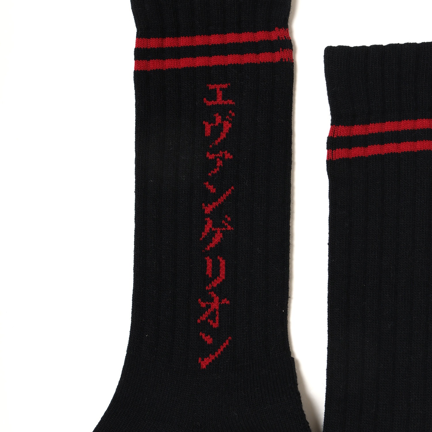 EVANGELION SOCKS β(BLACK×RED)