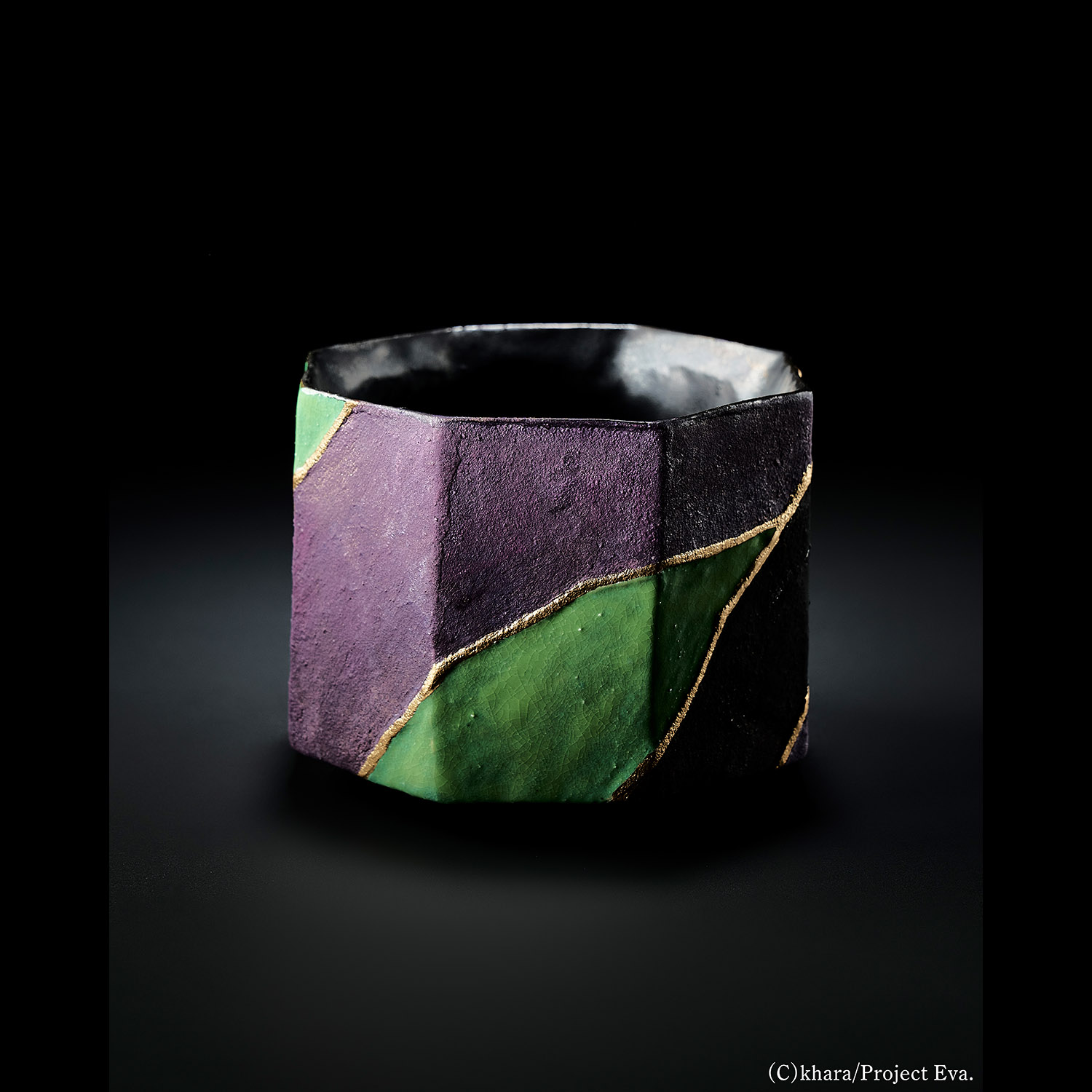 的場一憲作 初号機茶碗 by EAST GREEN MATCHA（EVA-01）