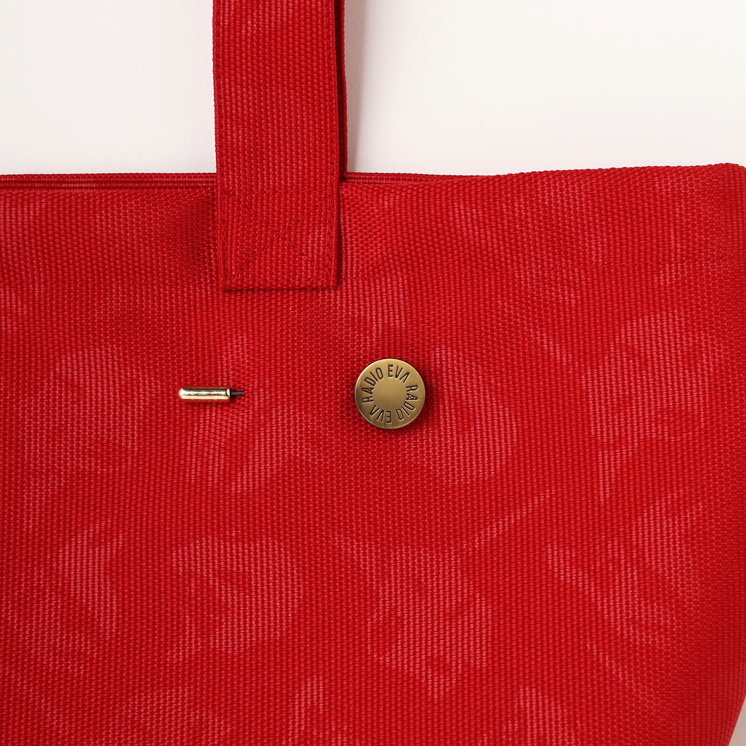 EVANGELION MONOGRAM NYLON LUNCH BAG（RED）