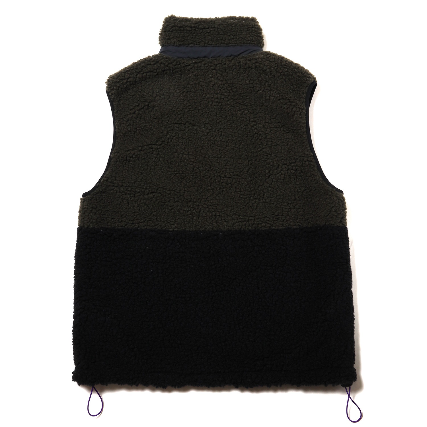 EVANGELION BOA VEST (BLACKGREEN(EVA-01))