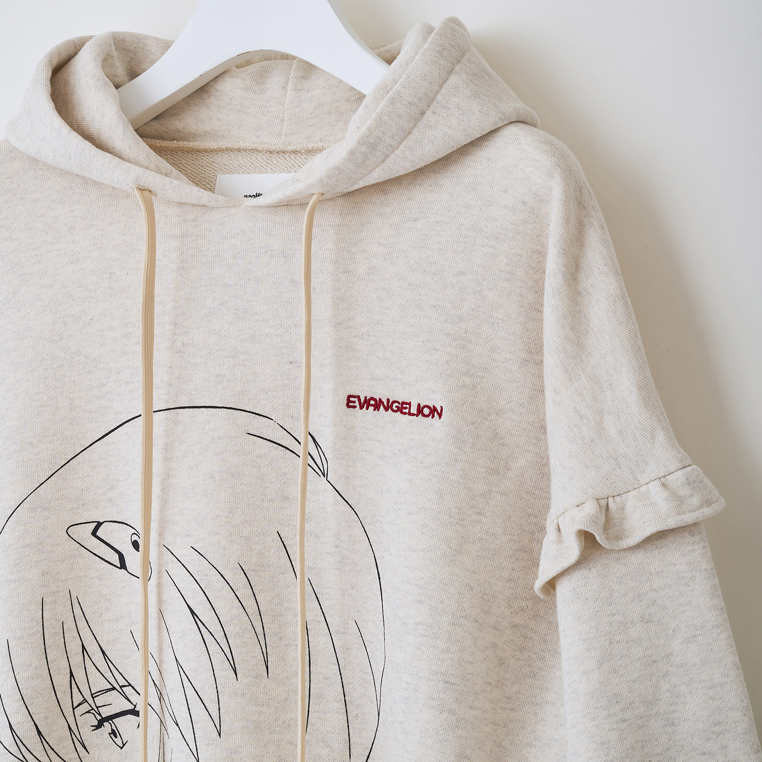 REI Print Hoodie by naokitomizuka（OATMEAL）