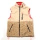 EVANGELION BOA VEST (WHITE×BEIGE(EVA-02))