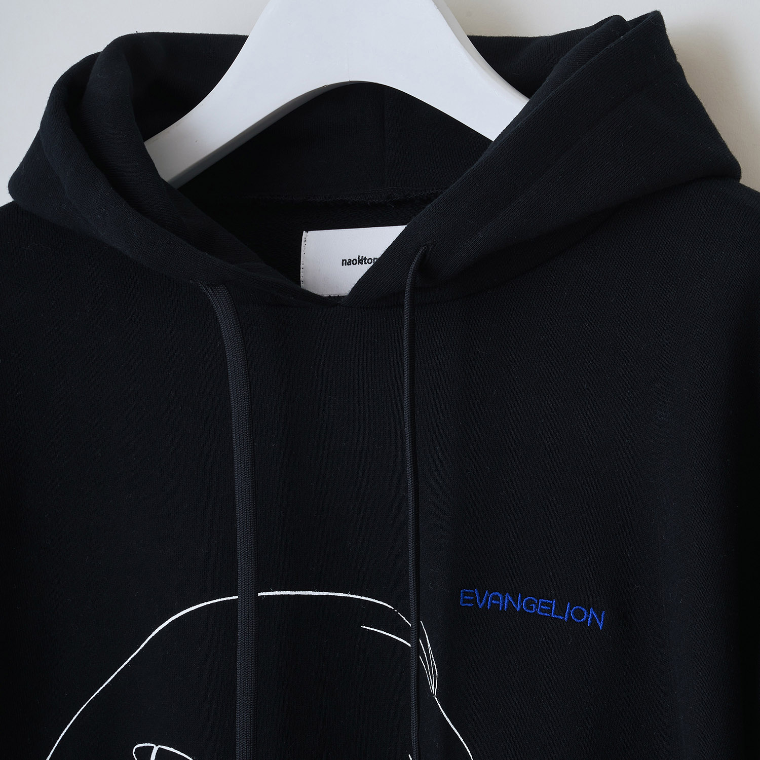 REI Print Hoodie by naokitomizuka（BLACK）