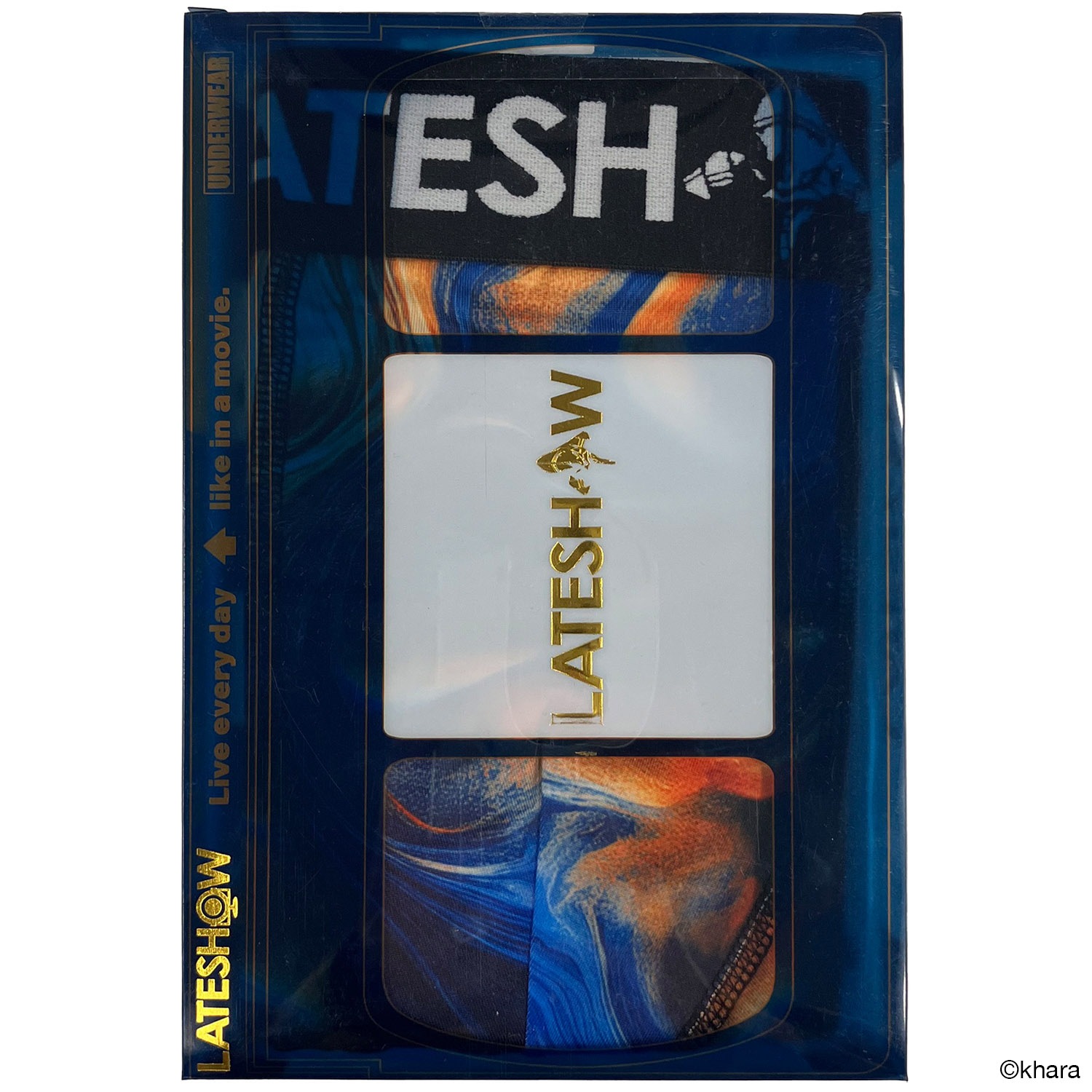 EVANGELION Vortex Boxer by LATESHOW（NAVY）