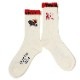 EVANGELION SOCKS  (WHITE(THE BEAST))