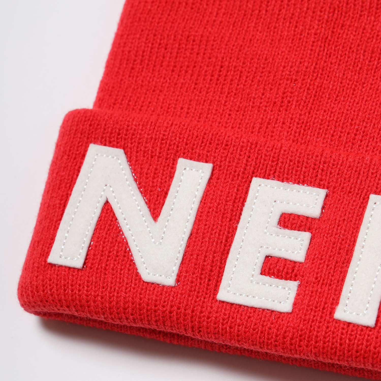 NERV KNIT CAP (RED)