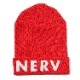 NERV KNIT CAP (RED)