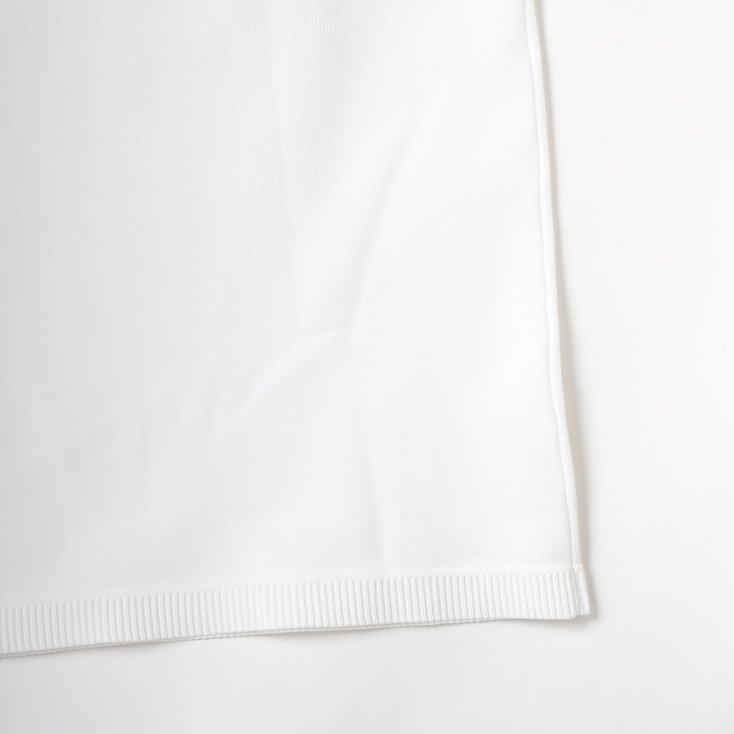 CIRCLE EVA Knit T-ShirtWHITE