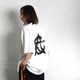 CIRCLE EVA Knit T-ShirtWHITE