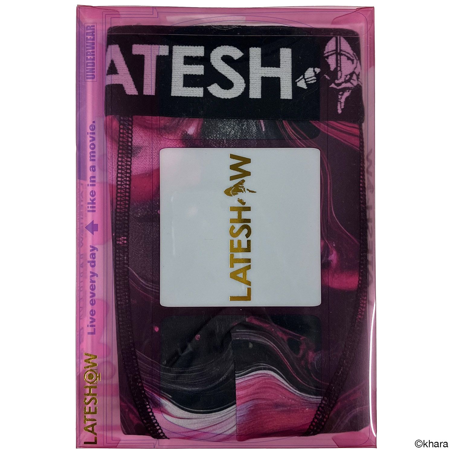 EVANGELION Vortex Boxer by LATESHOW（PINK）