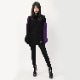EVANGELION Panel Turtleneck Knit (BLACK(EVA-01))