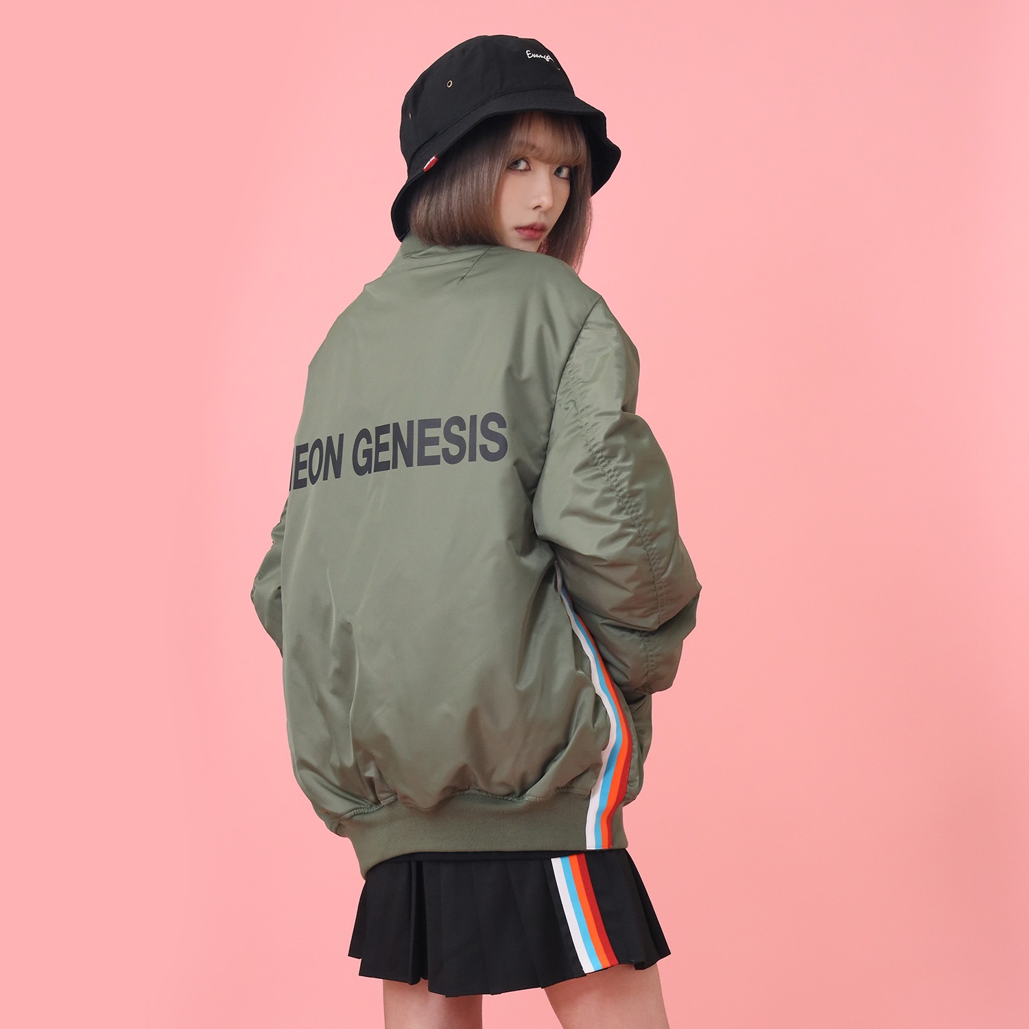 Rebuild of Evangelion MA-1 JACKET (OLIVE)