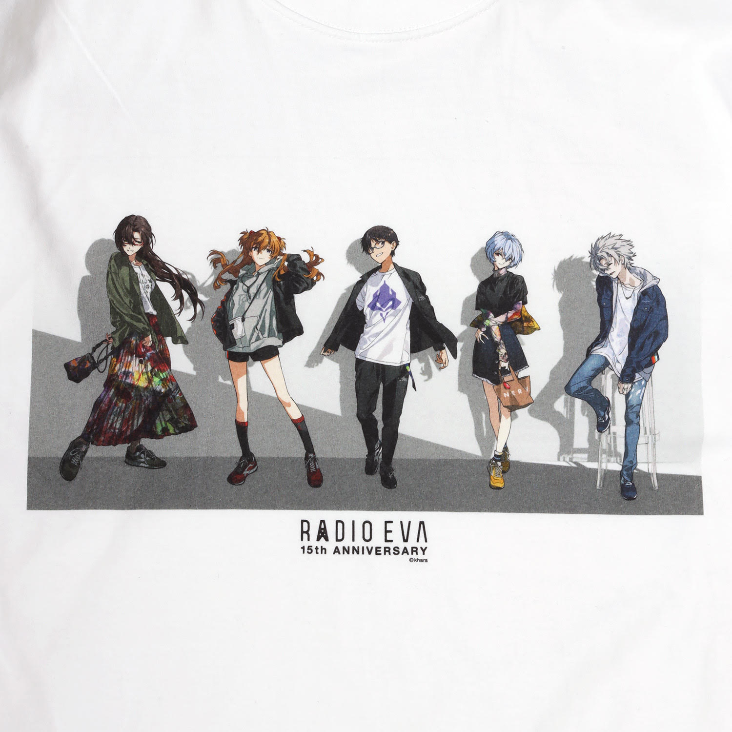 RADIO EVA Illustration Cutsew ġMai Yoneyama(WHITE(COLOR))