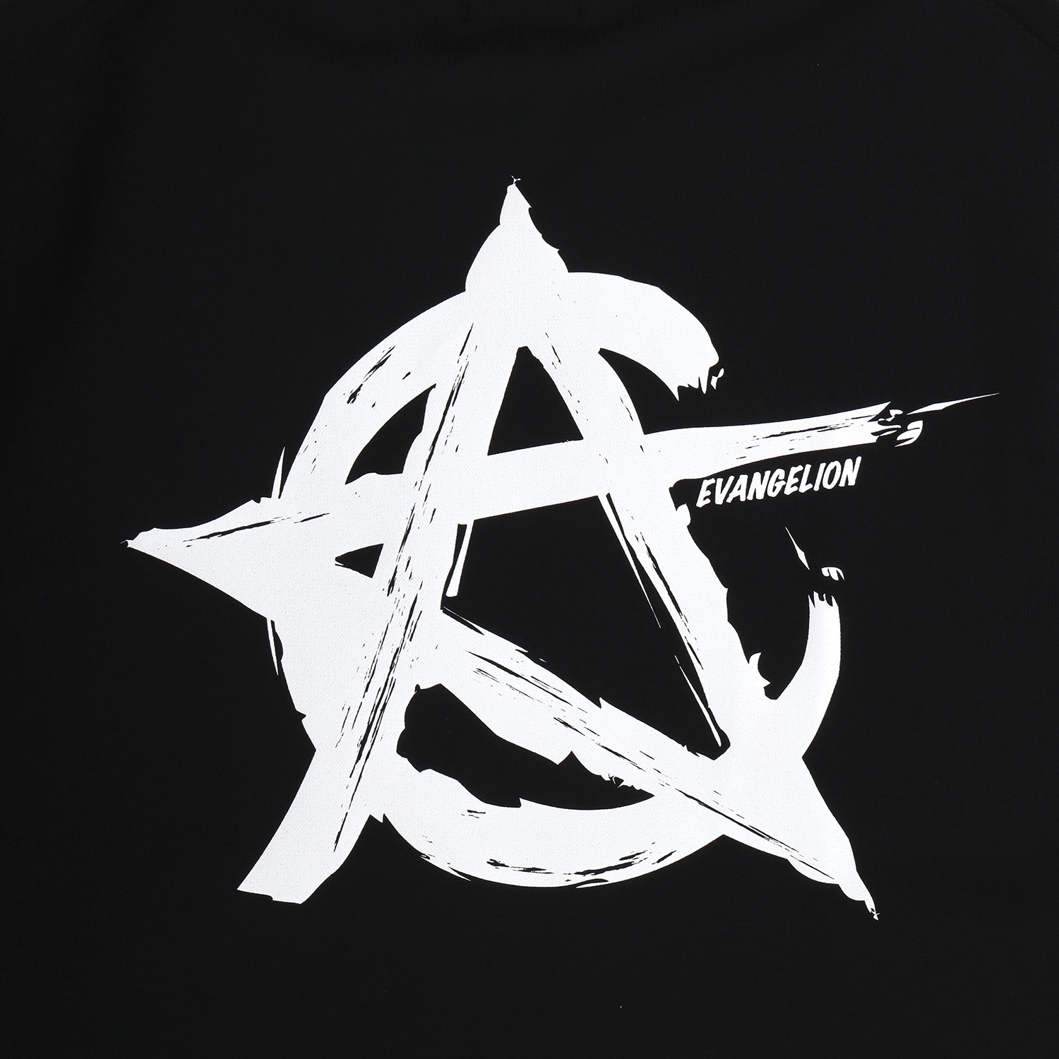 CIRCLE EVA Knit T-ShirtBLACK