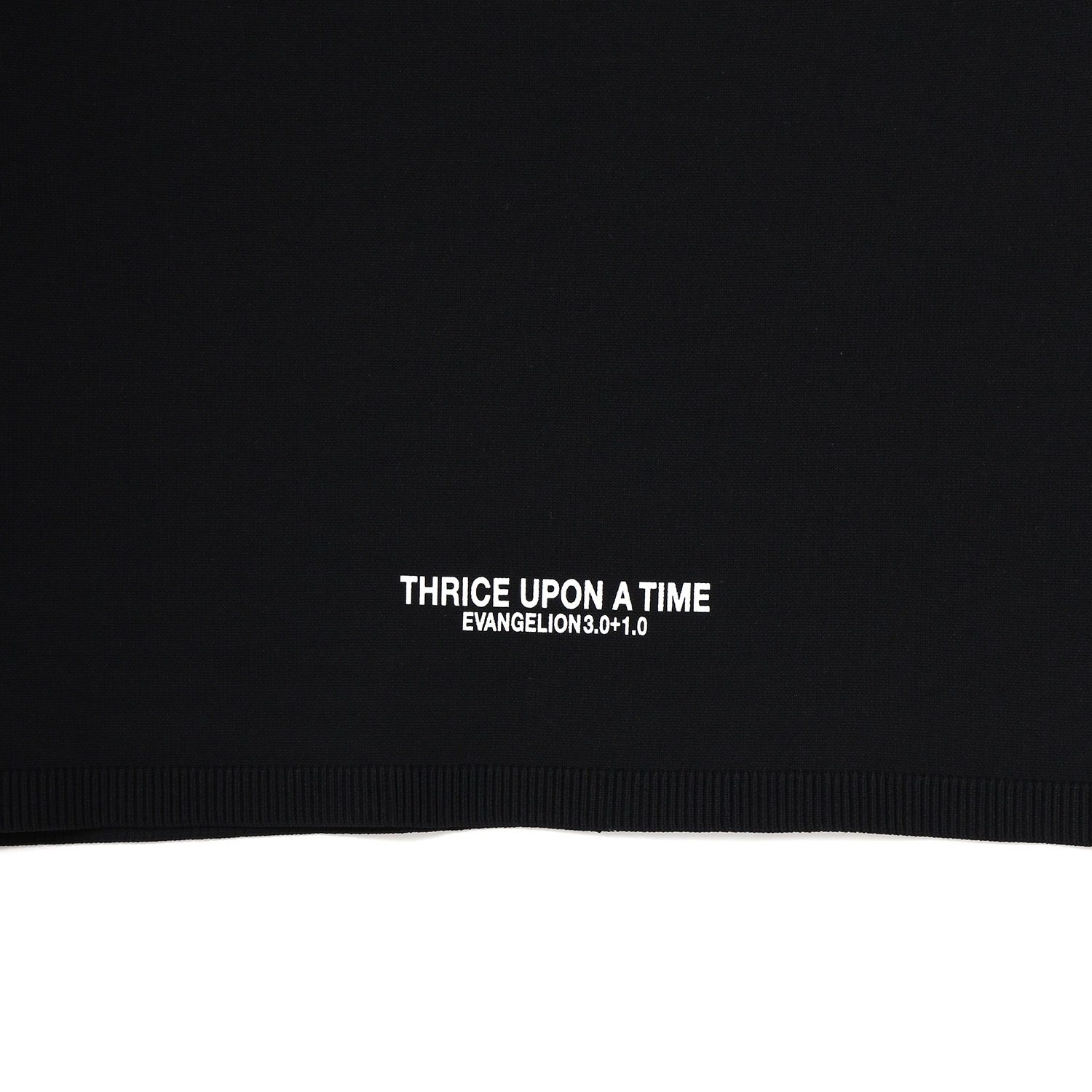 CIRCLE EVA Knit T-ShirtBLACK