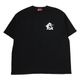 CIRCLE EVA Knit T-ShirtBLACK
