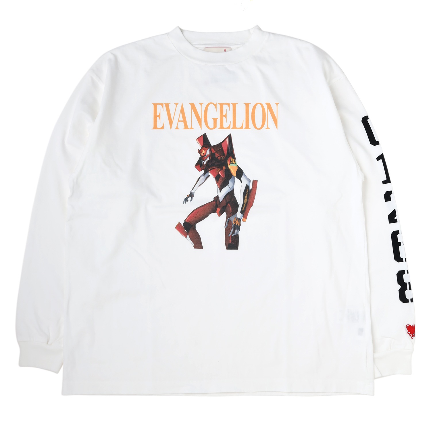 【激レア 限定モデル】 エヴァンゲリオン ラヂオエヴァ 長袖カットソー おまけ付 エヴァンゲリオン公式アパレルブランド【RADIO EVA Online Store】