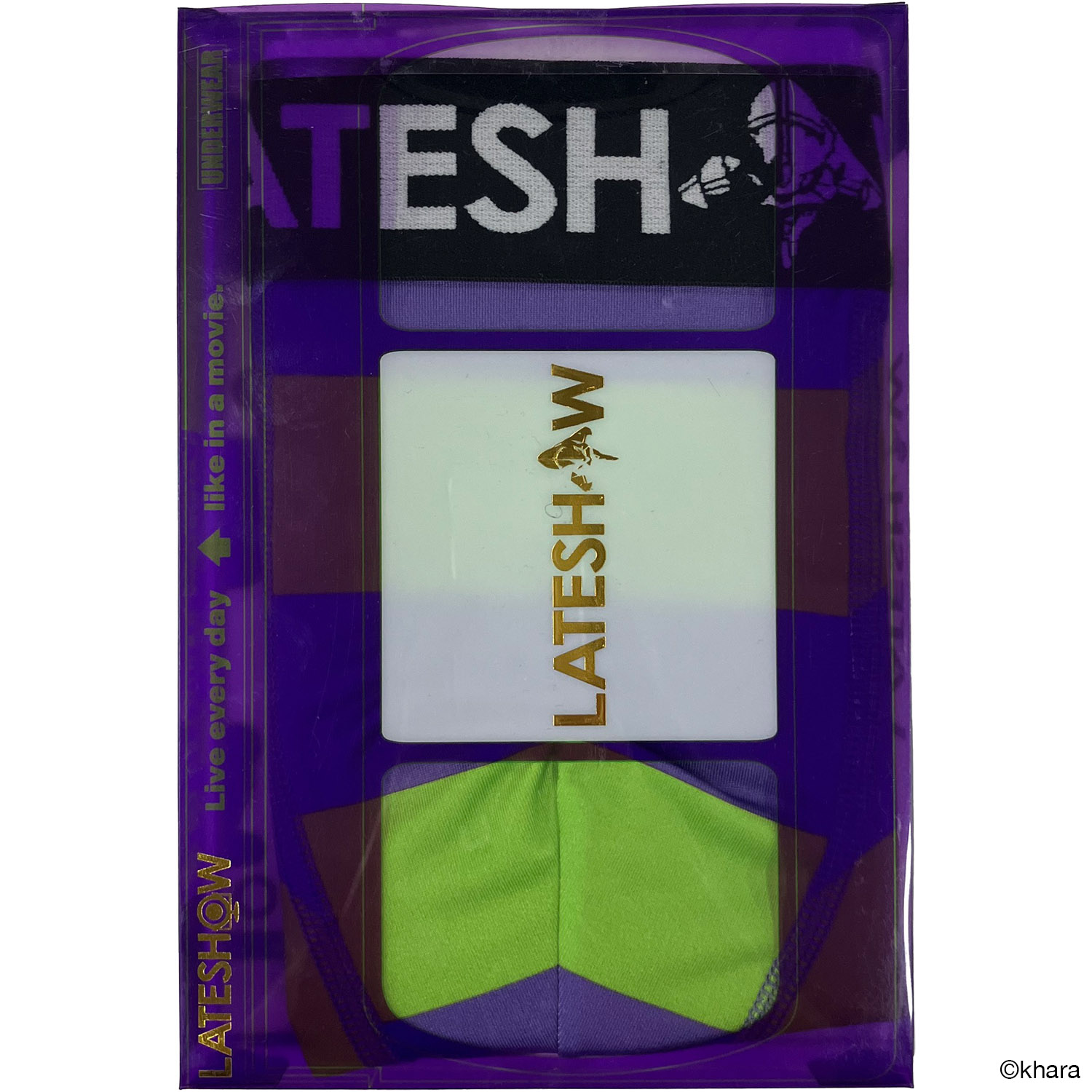 EVANGELION Border Boxer by LATESHOW（PURPLE）