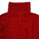 EVANGELION Panel Turtleneck Knit (RED(ASUKA))