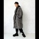 EVANGELION BOA CHESTERFIELD COAT (GRAY)