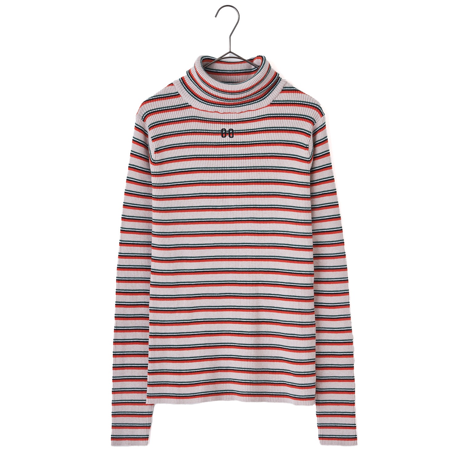 Multi Border EVA Knit by naokitomizuka（GRAY(00)）