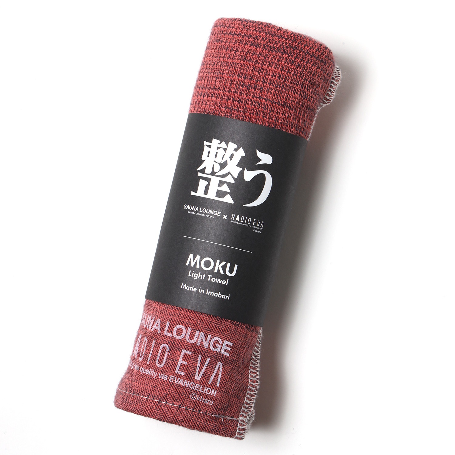 MOKU TOWEL by SAUNA LOUNGE (RED(ASUKA))