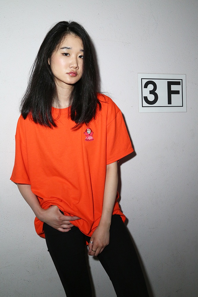 Puppet Collection Big T Shirt オレンジ