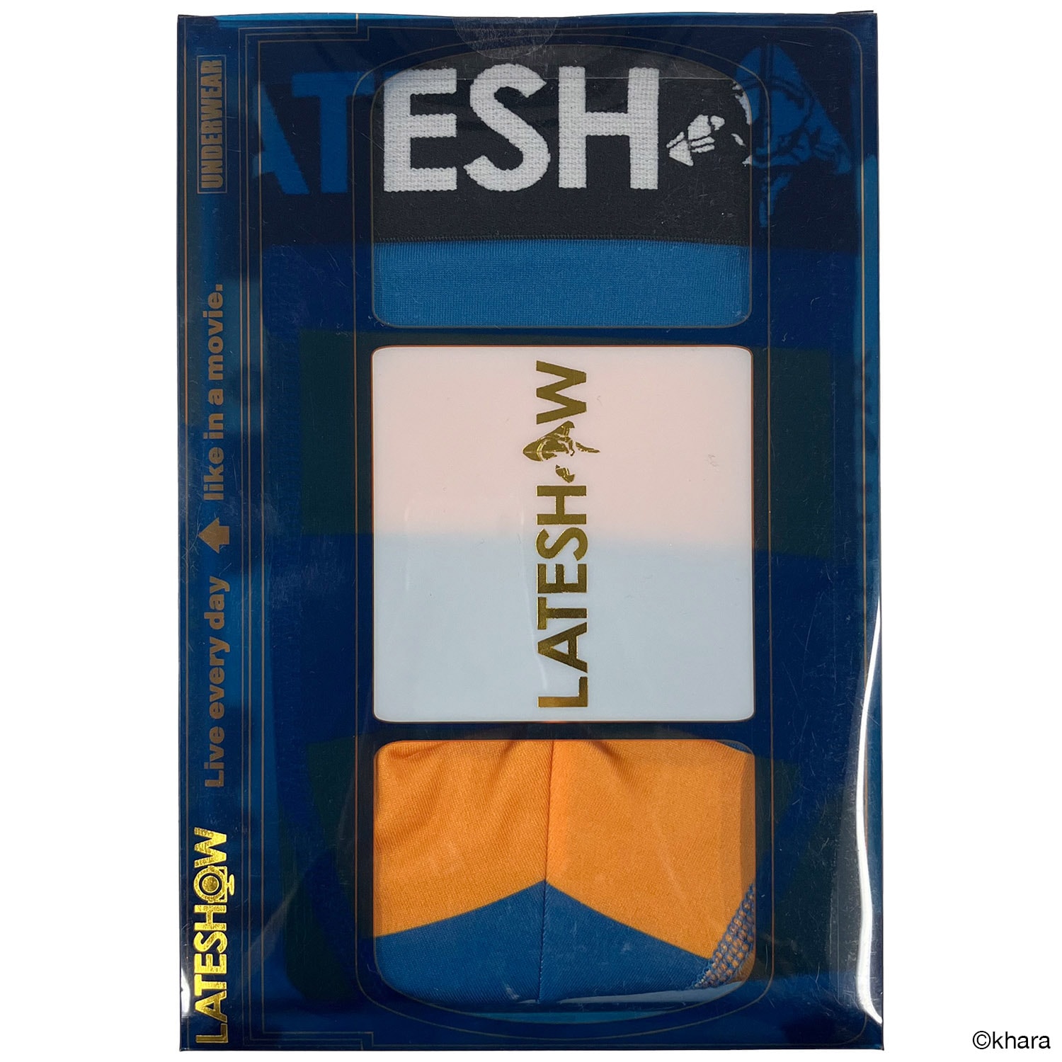 EVANGELION Border Boxer by LATESHOW（NAVY）