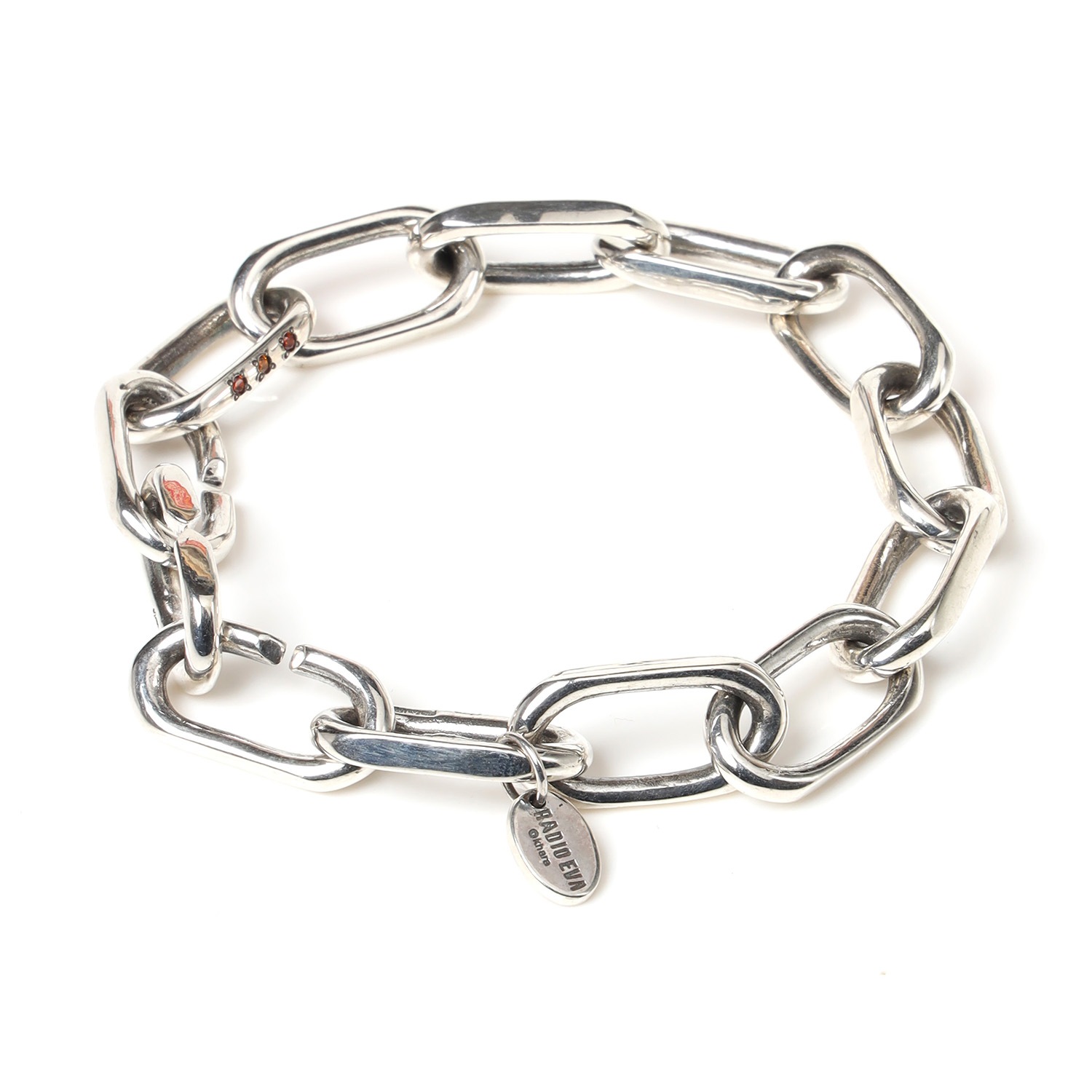 EVANGELION Some ways Heavy Chain Blacelet (VIVIFY) (EVA-02)