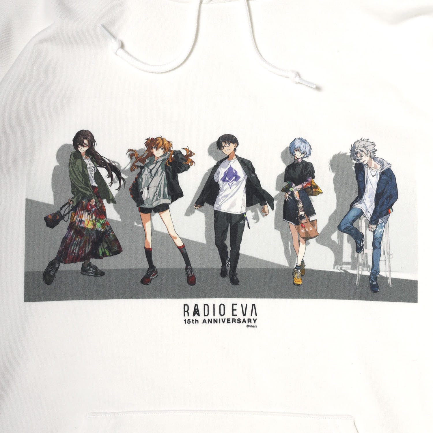 RADIO EVA Illustration Parka δ（Mai Yoneyama）(WHITE(COLOR))