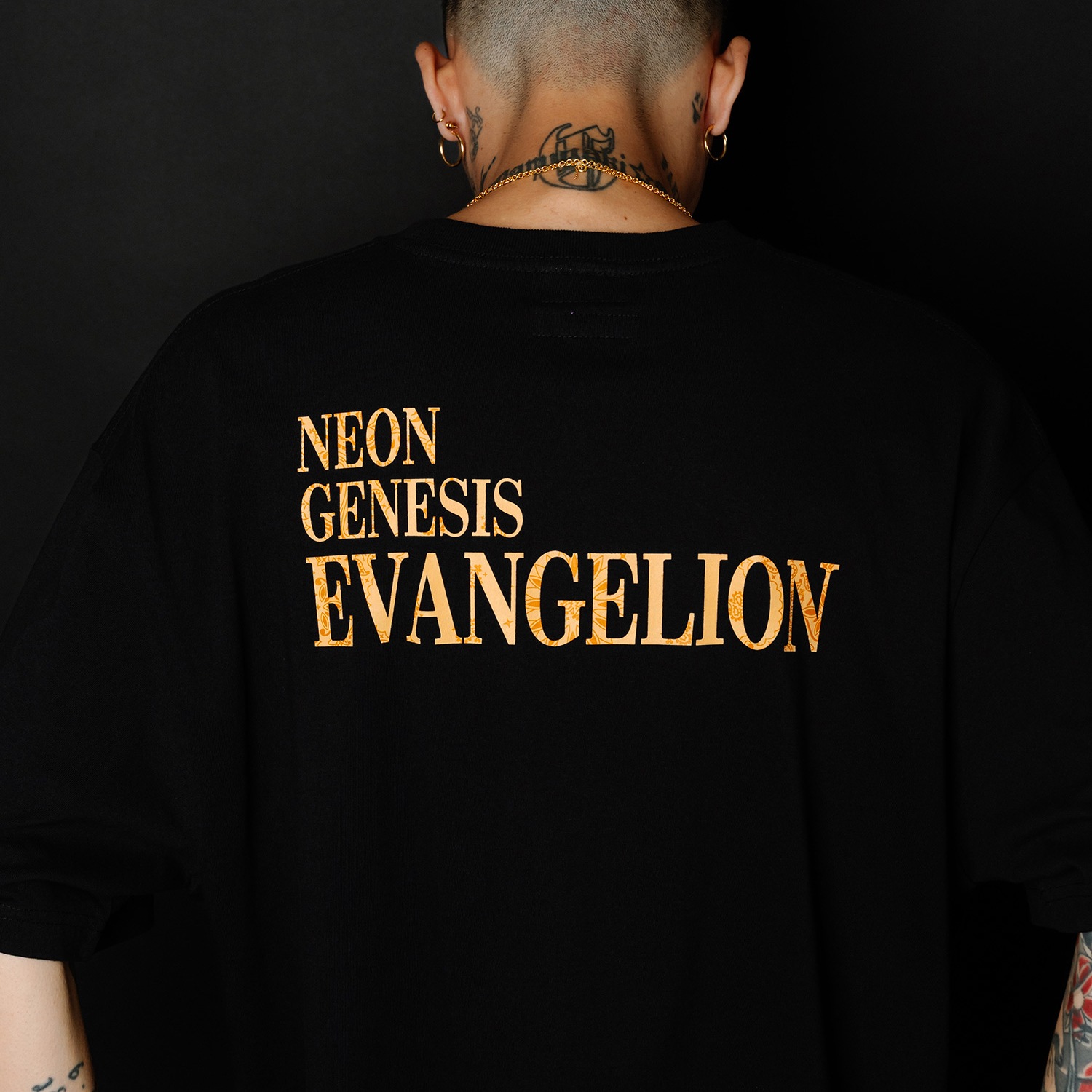 DISC6 （EVA-01 TEST TYPE）TEE by Subciety（BLACK）