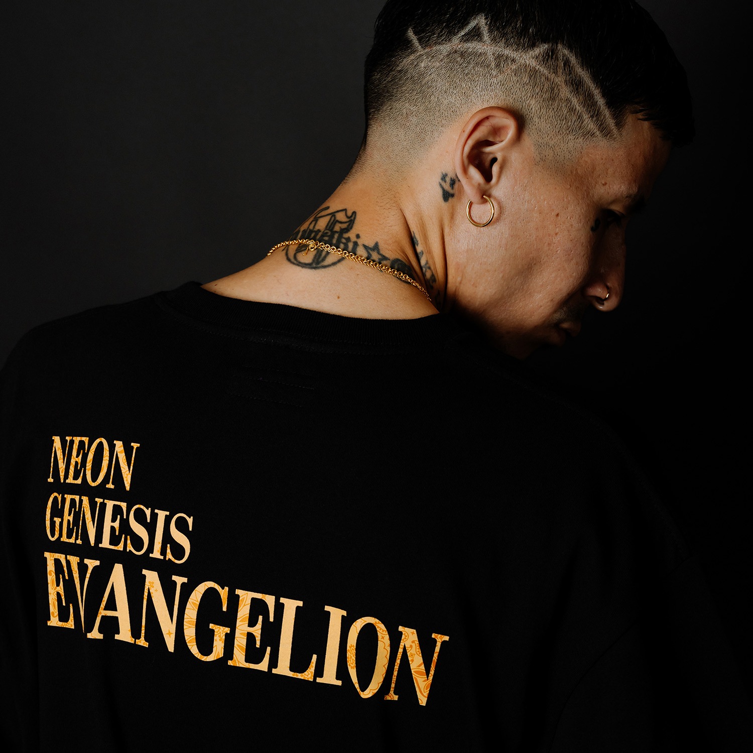 DISC6 （EVA-01 TEST TYPE）TEE by Subciety（BLACK）