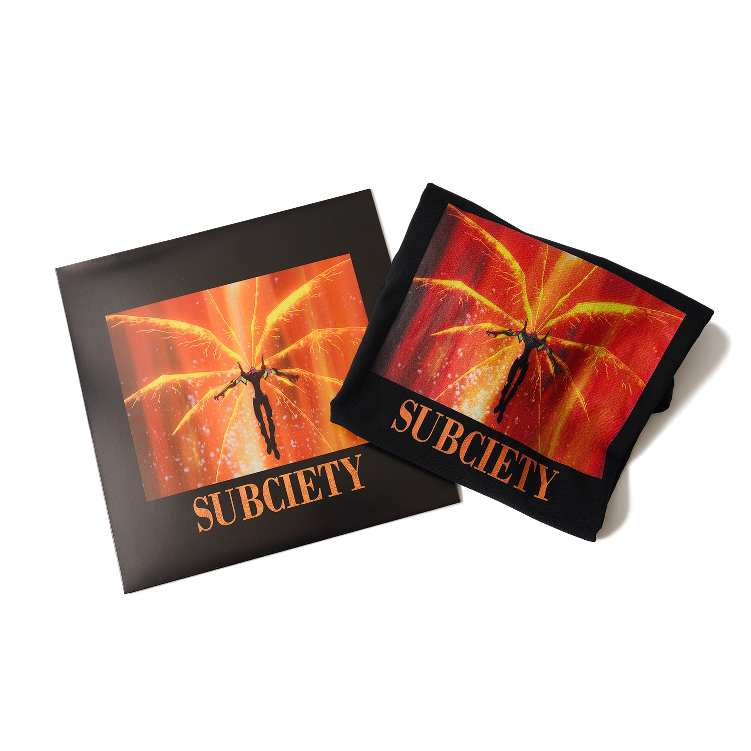 DISC6 （EVA-01 TEST TYPE）TEE by Subciety（BLACK）