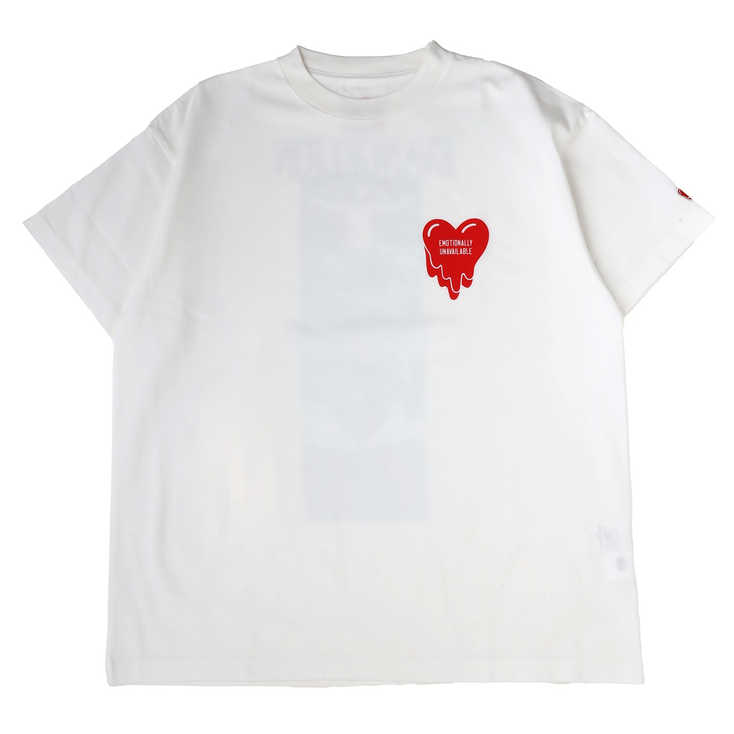 EV SCREEN2 SS TEE by EU（WHITE）