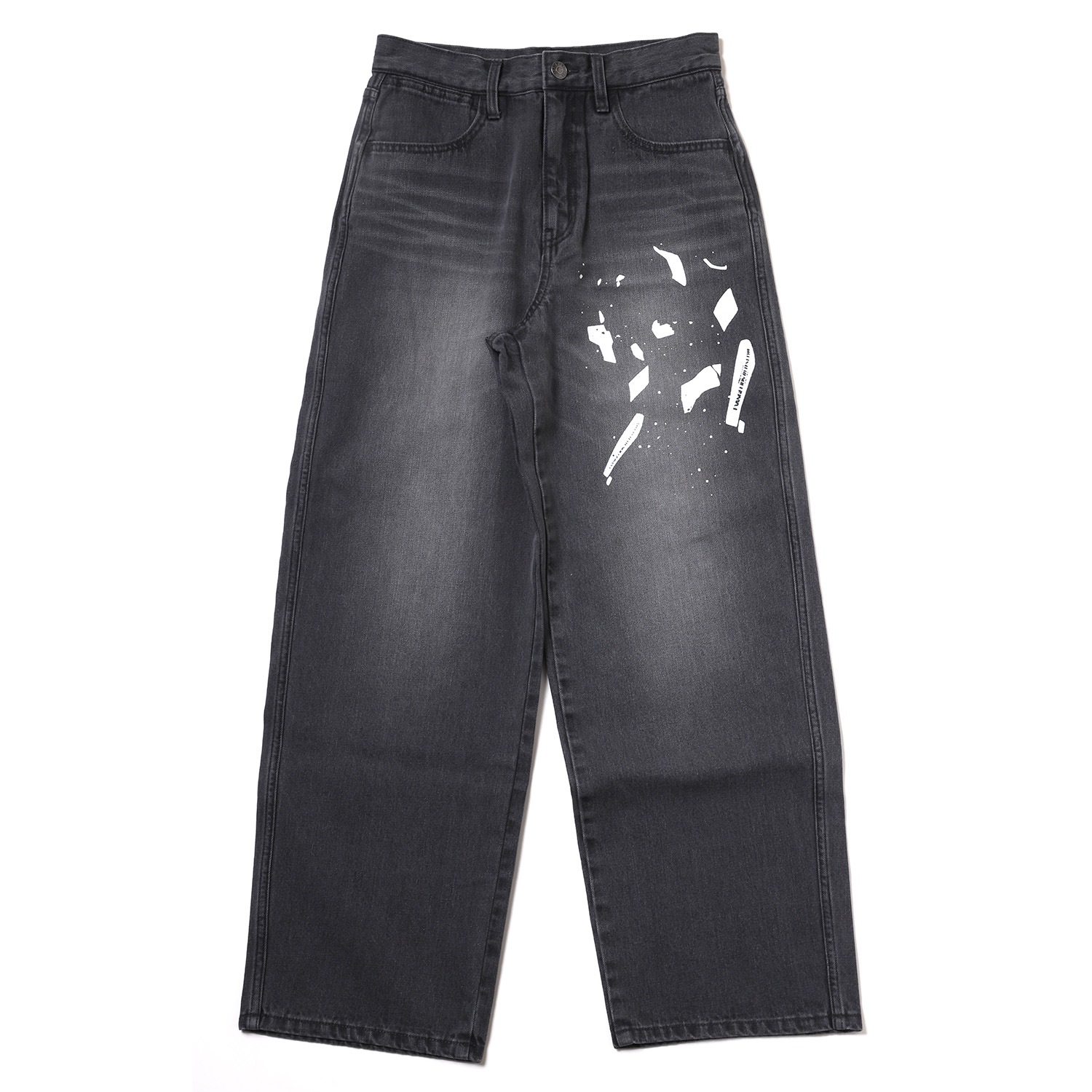 YAMIYO WIDE DENIM (GRAY)