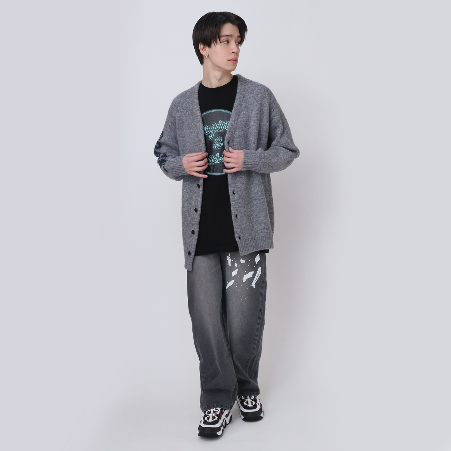 YAMIYO WIDE DENIM (GRAY)