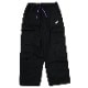 NERV WIDE CARGO PANTS (BLACK)